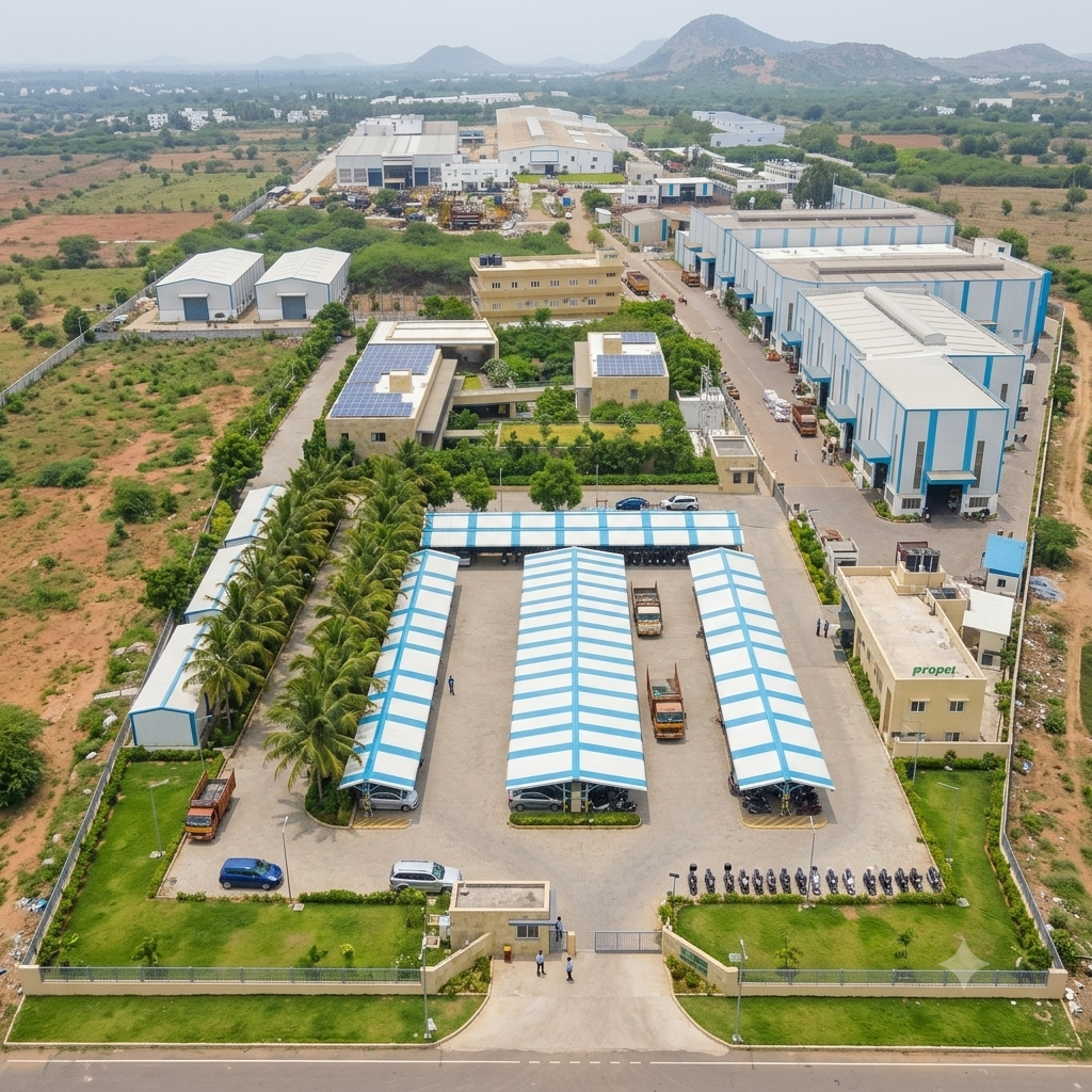 Propel Industries manufacturing facility, principal partner of Xonbary Business Technology